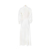 Pearl White Long Sleeve Maxi Dress
