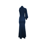 Galaxy Blue Long Dress