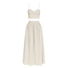 Sand Linen Cropped Top and Matching Skirt
