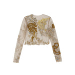 Camilla Hand Beaded Sequence Top
