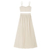 Sand Linen Cropped Top and Matching Skirt
