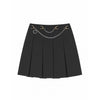 Midnight Bloom Pleated Skirt