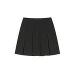 Midnight Bloom Pleated Skirt