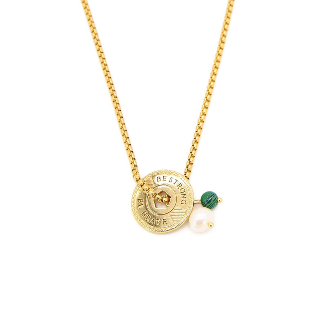 Be Brave.Be Strong. Necklace