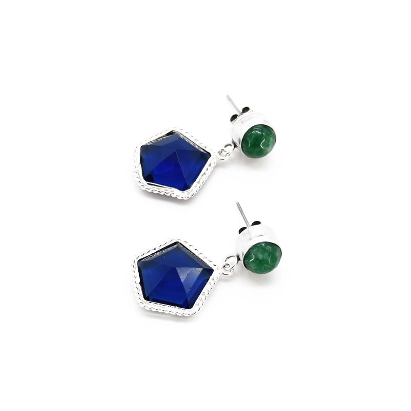 Kyanite Blue Quartz Earring