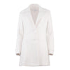 Off White & Pink Tweed Coat