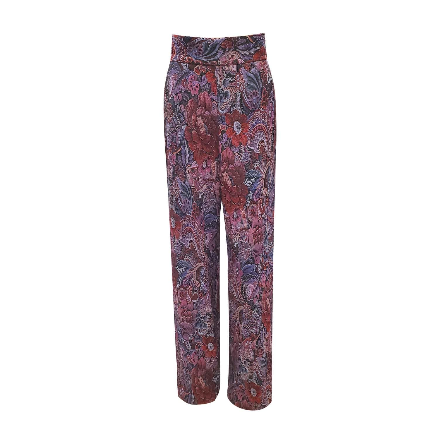 Aggregate more than 229 floral baggy trousers latest